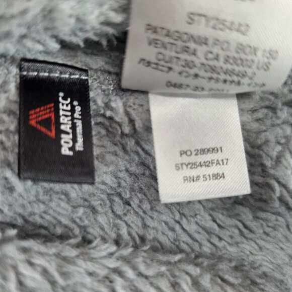 Patagonia Re-Tool Quarter Snap Fleece Pullover Gray/Teal Women's Pro Size Large - Picture 9 of 16